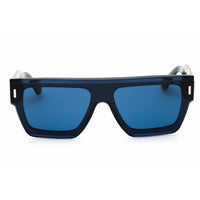 Calvin Klein Unisex Sunglasses - Blue Rectangular Shape Full Rim Frame | CK24502S 438 ,