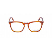 Diesel Men's Eyeglasses - Red Havana Plastic Rectangular Full Rim Frame | DL5256 054 ,