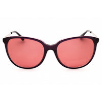 Draper James Women's Sunglasses - Merlot Acetate Oval Full Rim Frame | DJ7038 604 ,
