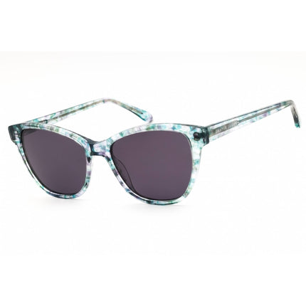 Draper James Women's Sunglasses - Teal Floral Cat Eye Full Rim Frame | DJ7042 316 ,