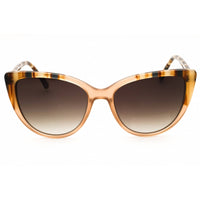 Draper James Women's Sunglasses - Taupe Stripe Cat Eye Full Rim Frame | DJ7045 272 ,
