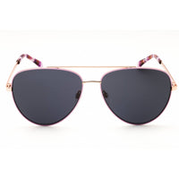 Draper James Women's Designer Sunglasses - Aviator Lilac Metal Full Rim | DJ7046 516 ,