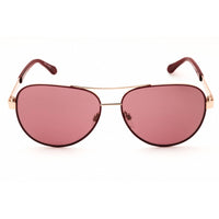 Draper James Women's Designer Sunglasses - Aviator Merlot Metal Full Rim | DJ7054 530 ,