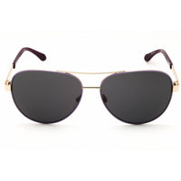 Draper James Women's Designer Sunglasses - Aviator Lilac Metal Full Rim | DJ7054 532 ,