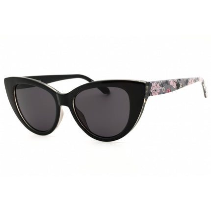 Draper James Women's Sunglasses - Cat Eye Black Injected Propionate | DJ7056 001 ,