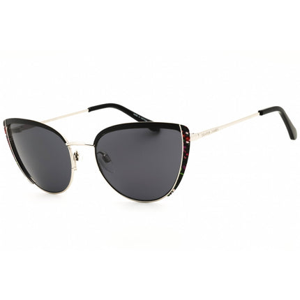 Draper James Women's Designer Sunglasses - Cat Eye Black Metal Full Rim | DJ7063 001 ,