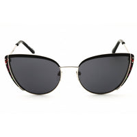 Draper James Women's Designer Sunglasses - Cat Eye Black Metal Full Rim | DJ7063 001 ,