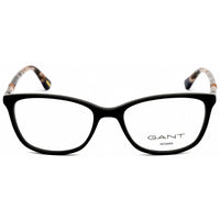 Gant Women's Designer Eyeglasses - Rectangular Shiny Black Full Rim | GA4082 001 ,