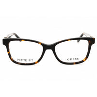 Guess Women's Eyeglasses - Dark Havana Rectangular Shape Full Rim Frame | GU50227 052 ,
