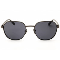 Guess Men's Designer Sunglasses - Round Shiny Gunmetal Metal Full Rim | GU00116 08A ,