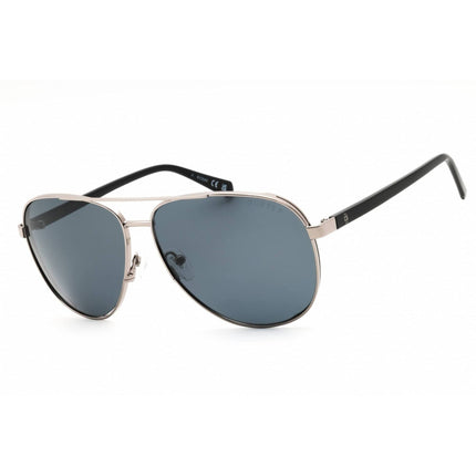 Guess Men's Designer Sunglasses - Aviator Shiny Gunmetal Metal Full Rim | GU00140 08D ,