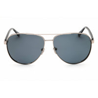 Guess Men's Designer Sunglasses - Aviator Shiny Gunmetal Metal Full Rim | GU00140 08D ,