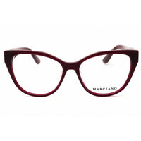 Guess by Marciano Women's Eyeglasses - Cat Eye Dark Red Plastic Full Rim | GM50061 071 ,