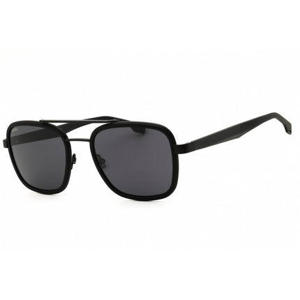 Hugo Boss Men's Sunglasses - Matte Black Rectangular Full Rim Frame | 1486/S 0003 2K ,