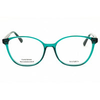 Max & Co Women's Eyeglasses - Dark Green Propionate Full Rim Round Frame | MO5107 098 ,