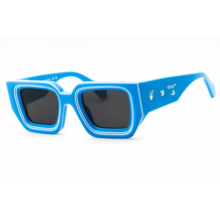 Off-White Unisex Designer Sunglasses - Rectangular Blue Full Rim | FRANCISCO AF 14507 ,