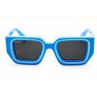 Off-White Unisex Designer Sunglasses - Rectangular Blue Full Rim | FRANCISCO AF 14507 ,