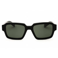 Prada Men's Sunglasses - Black Acetate Rectangular Full Rim Frame | 0PR 02ZS 1AB03R ,