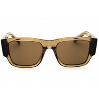 Prada Women's Sunglasses - Bark Acetate Rectangular Full Rim Frame | 0PR 10ZS 22H90F ,