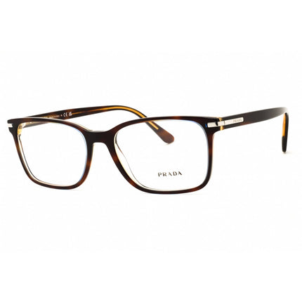 Prada Men's Eyeglasses - Moro Turquoise Tortoise Full Rim Frame | 0PR 14WV ZXH1O1 ,