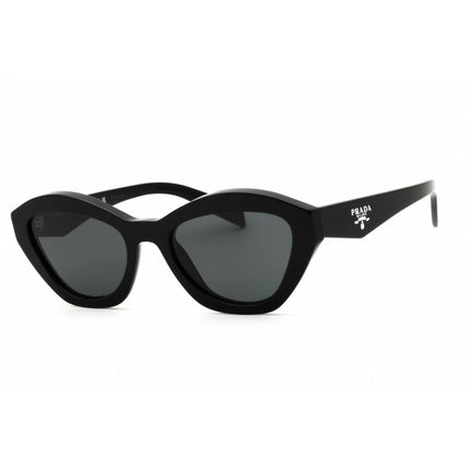 Prada Women's Sunglasses - Black Plastic Cat Eye Full Rim Frame | 0PR A02S 16K08Z ,