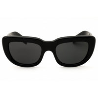 Prada Women's Sunglasses - Cat Eye Polished Black Acetate Full Rim | 0PR D07S 16K08Z53 ,