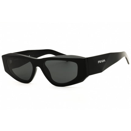 Prada Women's Designer Sunglasses - Cat Eye Black Acetate Full Rim | PR B19S 16K08Z ,