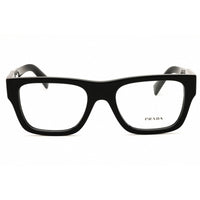 Prada Men's Designer Eyeglasses - Rectangular Glossy Black Full Rim | PR C01V 16K1O1 ,