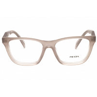Prada Women's Designer Eyeglasses - Rectangular Opal Dove Full Rim | PR C10V 29G1O1 ,