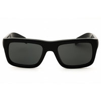 Prada Men's Sunglasses - Rectangular Polished Black Full Rim Frame | PR D11S 16K08Z54 ,