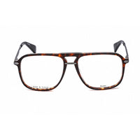 Rag and Bone Men's Eyeglasses - Rectangular Shape Havana Ruthenium | RNB 7006 03MA 00 ,