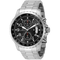Invicta Specialty Veloquence 69789 Men's Quartz Watch, 47mm Steel Black Dial ,