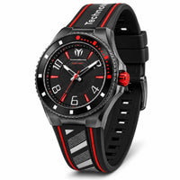 TechnoMarine TM-525015 Racing Legends Men's 44mm Black Stainless Steel Watch ,