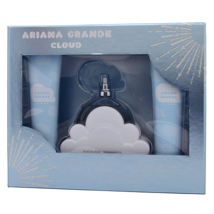 Ariana Grande Women's 3-Piece Gift Set - Cloud Long Lasting Scent | 810101501654 ,