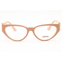 Versace 0VE3366 5494 Women's Nude Brown Cat Eye Shape Acetate Full Rim Eyeglasses ,