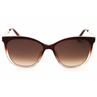 Fossil FOS 3142/S 009Q HA Women's Brown Plastic Full Rim Rectangular Sunglasses ,