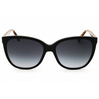 Fossil FOS 3147/G/S 0807 9O Women's Black Plastic Full Rim Rectangular Sunglasses ,