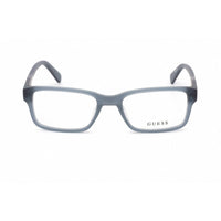 Guess GU1906 020 Men's Grey/Clear Plastic Full Rim Rectangular Shape Eyeglasses ,