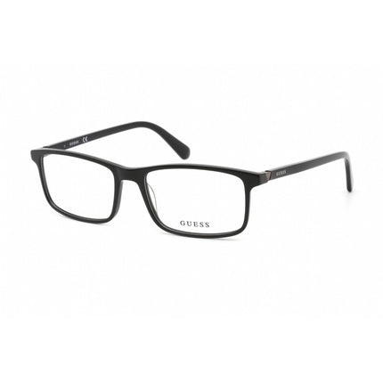 Guess GU1948 001 Men's Shiny Black Plastic Full Rim Rectangular Shape Eyeglasses ,