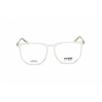 Guess GU8237 026 Unisex Crystal Plastic Full Rim Frame Rectangular Shape Eyeglasses ,