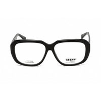 Guess GU8240 001 Women's Shiny Black Plastic Full Rim Rectangular Shape Eyeglasses ,