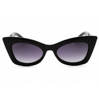 Guess Factory GF0346 01B Women's Shiny Black Injected Propionate Cat Eye Sunglasses ,