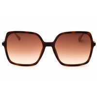 Max & Co MO0010 52F Women's Dark Havana Injected Propionate Rectangular Sunglasses ,