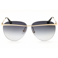 Max & Co MO0017 32B Women's Gold Metal Rimless Frame Aviator Shape Sunglasses ,