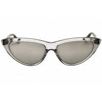 Max & Co MO0024 20C Women's Grey/Clear Acetate Full Rim Cat Eye Shape Sunglasses ,