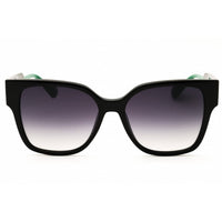 Max & Co MO0036 01A Women's Shiny Black Injected Propionate Rectangular Sunglasses ,