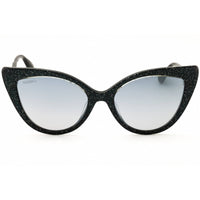 Max & Co MO0038 05C Women's Black Acetate Full Rim Frame Cat Eye Shape Sunglasses ,