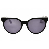 Max & Co MO0044 01A Women's Shiny Black Injected Propionate Full Rim Round Sunglasses ,
