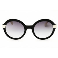 Max & Co MO0052 04B Women's Black/White Injected Propionate Full Rim Round Sunglasses ,