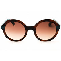 Max & Co MO0052 52F Women's Dark Havana Injected Propionate Full Rim Round Sunglasses ,